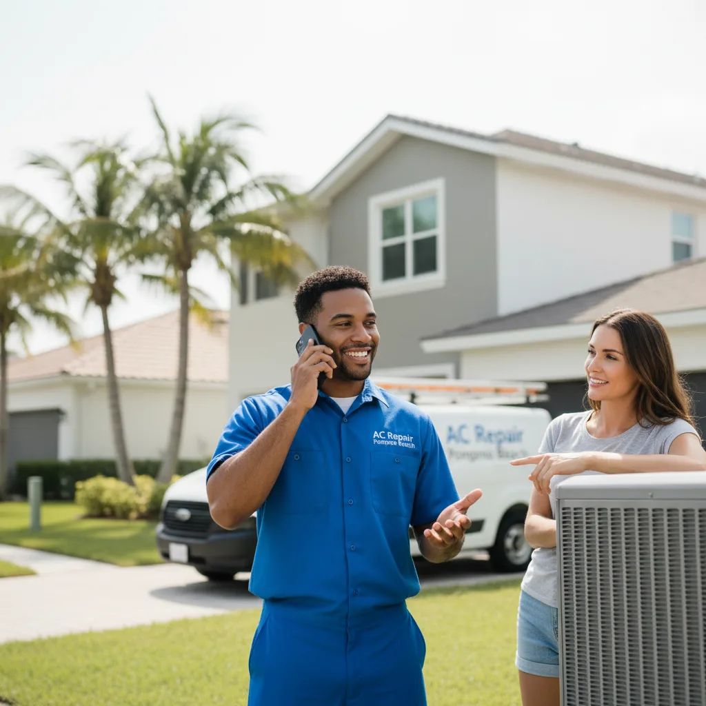 AC Repair Pompano Beach customer support in River Edge